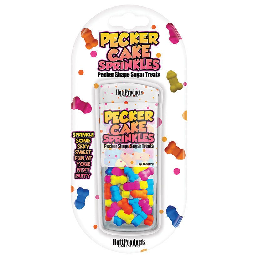 Pecker Cake Sprinkles.