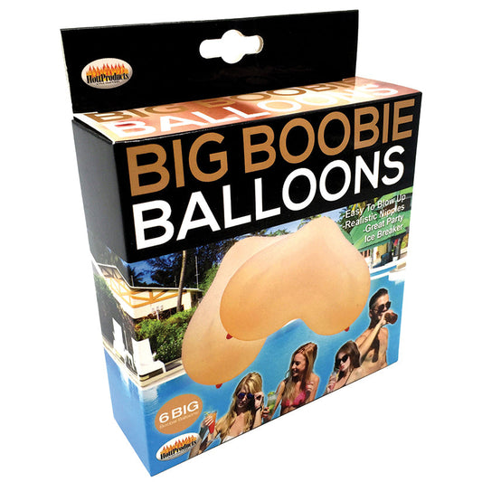 Boobie Balloons-Vanilla 6pk.
