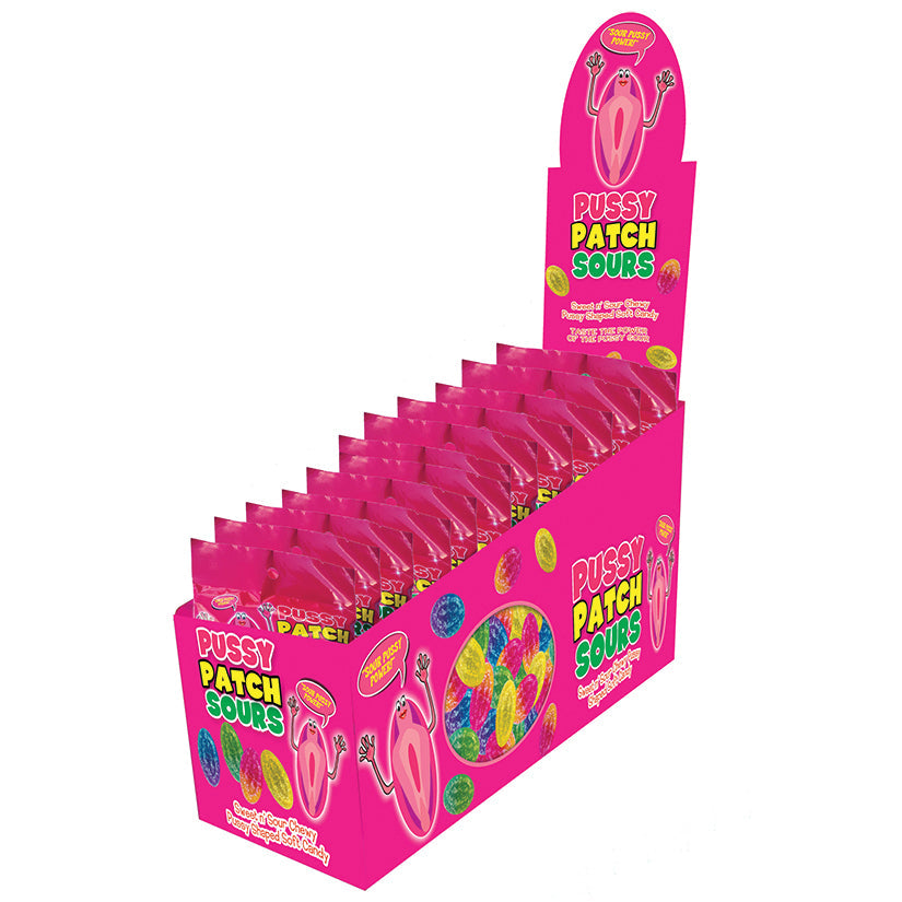 Pussy Patch Sours Display of 12.