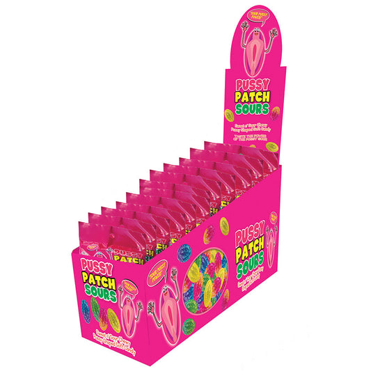 Pussy Patch Sours Display of 12.