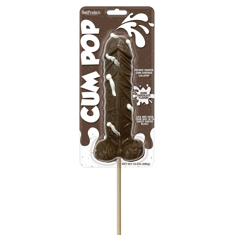 Cum Cock Pop-Dark Chocolate Flavor.