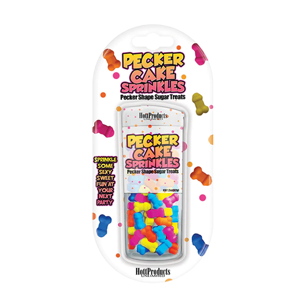 Pecker Cake Sprinkles – Rechargeable, Discreet, Intimate Wellness Accessory – Quiet, Rechargeable, Waterproof, Couples & Solo Use, Discreet Intimate Wellness Accessory