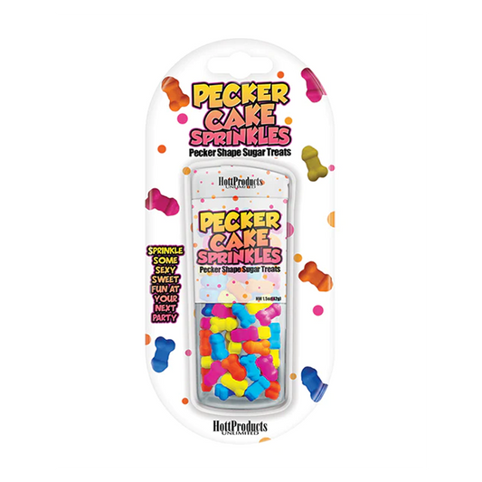 Pecker Cake Sprinkles – Rechargeable, Discreet, Intimate Wellness Accessory – Quiet, Rechargeable, Waterproof, Couples & Solo Use, Discreet Intimate Wellness Accessory