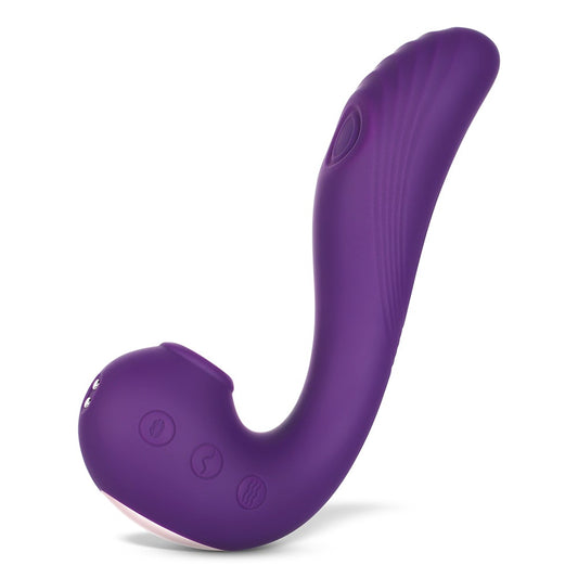 Angel Triple Tease G-spot & Clit Stim – Rechargeable, Discreet, Intimate Wellness Accessory – Quiet, Rechargeable, Waterproof, Couples & Solo Use, Discreet Intimate Wellness Accessory
