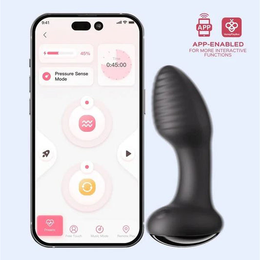 Frenzy Pressure Sensing App-Controlled – Rechargeable, Discreet, Intimate Wellness Accessory – Quiet, Rechargeable, Waterproof, Couples & Solo Use, Discreet Intimate Wellness Accessory
