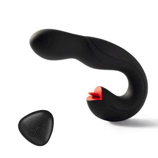 Joi Pro Rotating Flicking R/C GSpot/Clit – Rechargeable, Discreet, Intimate Wellness Accessory – Quiet, Rechargeable, Waterproof, Couples & Solo Use, Discreet Intimate Wellness Accessory