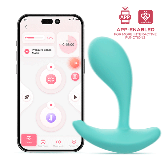 Oly2 App-Enabled Pressure-Sensing Vibe – Rechargeable, Discreet, Intimate Wellness Accessory – Quiet, Rechargeable, Waterproof, Couples & Solo Use, Discreet Intimate Wellness Accessory