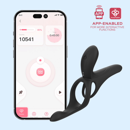 Pleasure Pivot App-Enabled Couples novelty item – Rechargeable, Discreet, Intimate Wellness Accessory – Quiet, Rechargeable, Waterproof, Couples & Solo Use, Discreet Intimate Wellness Accessory