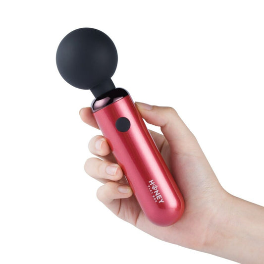 Pomi Wand – Clit Tease Vibrating Wand – Rechargeable, Discreet, Intimate Wellness Accessory – Quiet, Rechargeable, Waterproof, Couples & Solo Use, Discreet Intimate Wellness Accessory