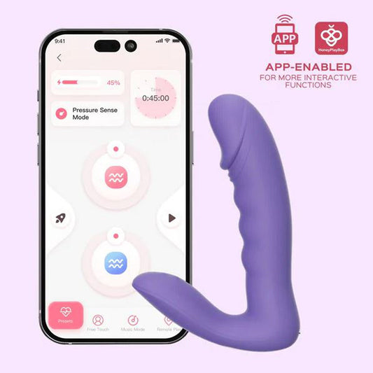 Rora App-Enabled Rotating G-Spot/Clit – Rechargeable, Discreet, Intimate Wellness Accessory – Quiet, Rechargeable, Waterproof, Couples & Solo Use, Discreet Intimate Wellness Accessory