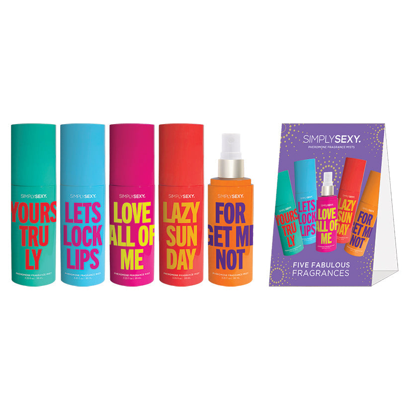 Simply Sexy Pheromone Body Mist Bundle (26 Pcs).