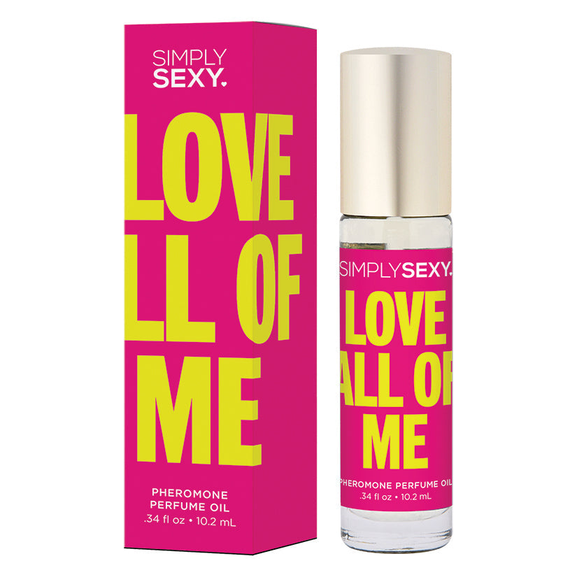 Simply Sexy Pheromone Perfume Oil Roll-On-Love All Of Me 0.34oz.