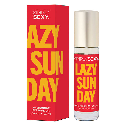 Simply Sexy Pheromone Perfume Oil Roll-On Lazy Sunday 0.34oz.