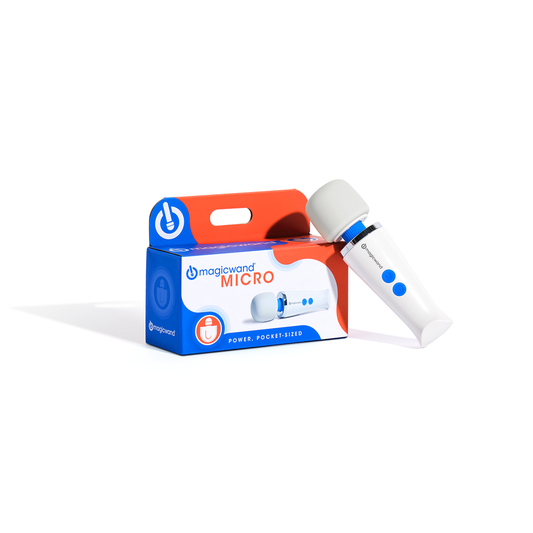 Magic Wand MICRO Rechargeable – Rechargeable, Discreet, Intimate Wellness Accessory – Quiet, Rechargeable, Waterproof, Couples & Solo Use, Discreet Intimate Wellness Accessory