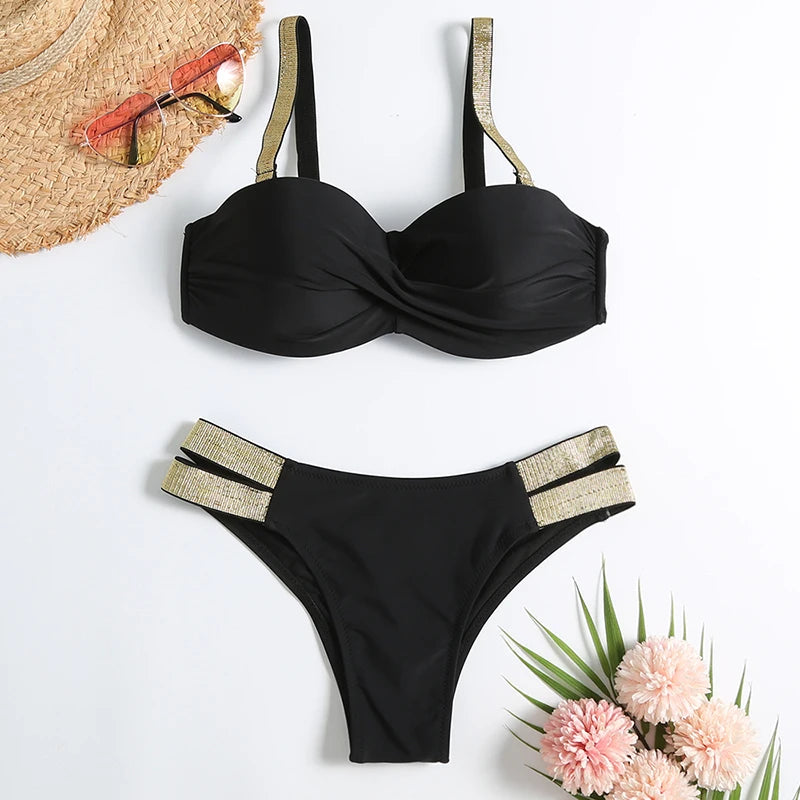 Split Swimsuit European And American Bikini Sexy Hot Selling Amazon Swimsuit Bikini – Rechargeable, Discreet, Intimate Wellness Accessory – Quiet, Rechargeable, Waterproof, Couples & Solo Use, Discreet Intimate Wellness Accessory