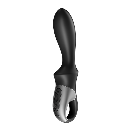 Heat Climax - Black - Connect App – Rechargeable, Discreet, Intimate Wellness Accessory – Quiet, Rechargeable, Waterproof, Couples & Solo Use, Discreet Intimate Wellness Accessory