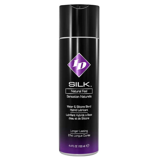 ID SILK 4.4 FL OZ  (130ML) – Rechargeable, Discreet, Intimate Wellness Accessory – Quiet, Rechargeable, Waterproof, Couples & Solo Use, Discreet Intimate Wellness Accessory