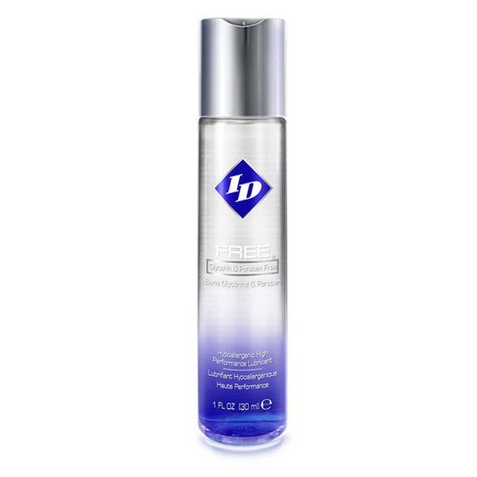 ID Free - Glycerin and Paraben-Free 1oz – Rechargeable, Discreet, Intimate Wellness Accessory – Quiet, Rechargeable, Waterproof, Couples & Solo Use, Discreet Intimate Wellness Accessory