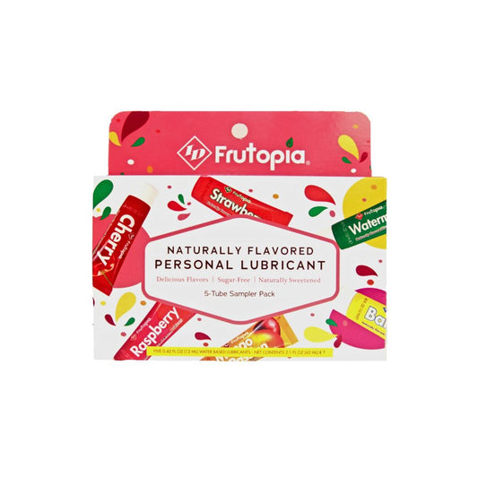 ID Fruitopia Assorted 12ml tubes - 5pk – Rechargeable, Discreet, Intimate Wellness Accessory – Quiet, Rechargeable, Waterproof, Couples & Solo Use, Discreet Intimate Wellness Accessory