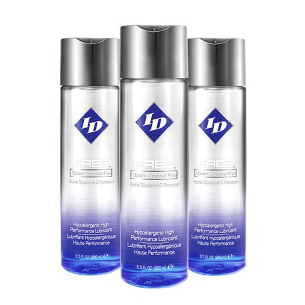 ID Free - Glycerin & Paraben-Free 8.5oz – Rechargeable, Discreet, Intimate Wellness Accessory – Quiet, Rechargeable, Waterproof, Couples & Solo Use, Discreet Intimate Wellness Accessory