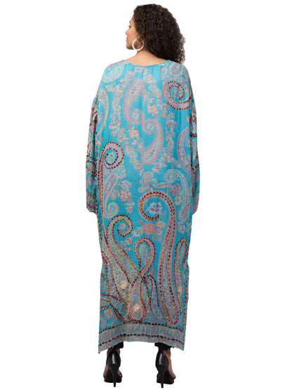 India Indigo Kimono Jacket – Rechargeable, Discreet, Intimate Wellness Accessory – Quiet, Rechargeable, Waterproof, Couples & Solo Use, Discreet Intimate Wellness Accessory