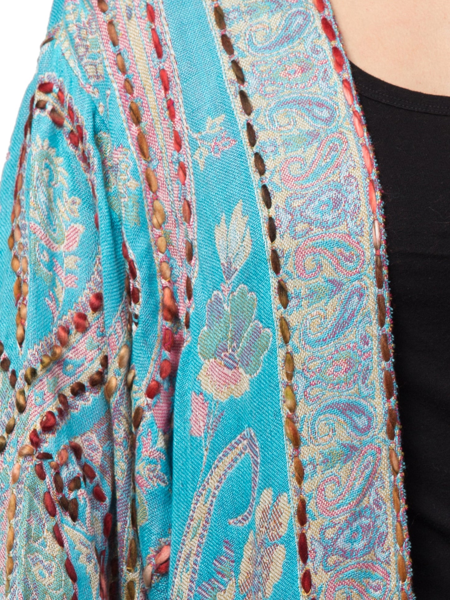 India Indigo Kimono Jacket – Rechargeable, Discreet, Intimate Wellness Accessory – Quiet, Rechargeable, Waterproof, Couples & Solo Use, Discreet Intimate Wellness Accessory