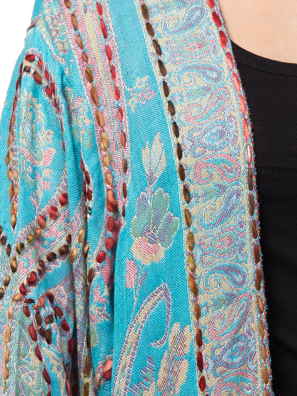 India Indigo Kimono Jacket – Rechargeable, Discreet, Intimate Wellness Accessory – Quiet, Rechargeable, Waterproof, Couples & Solo Use, Discreet Intimate Wellness Accessory