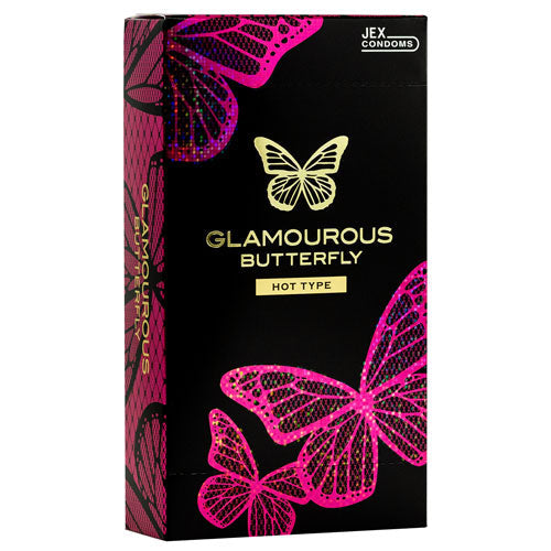 JEX Glamourous Butterfly Hot Type Box 12 – Rechargeable, Discreet, Intimate Wellness Accessory – Quiet, Rechargeable, Waterproof, Couples & Solo Use, Discreet Intimate Wellness Accessory