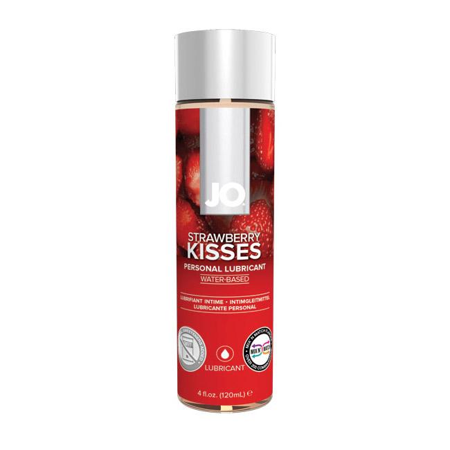 JO H2O Flavoured Lubricant Strawberry 4oz – Rechargeable, Discreet, Intimate Wellness Accessory – Quiet, Rechargeable, Waterproof, Couples & Solo Use, Discreet Intimate Wellness Accessory
