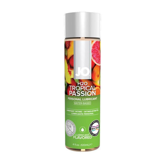 JO H2O Flavoured Lubricant Tropical 4oz – Rechargeable, Discreet, Intimate Wellness Accessory – Quiet, Rechargeable, Waterproof, Couples & Solo Use, Discreet Intimate Wellness Accessory