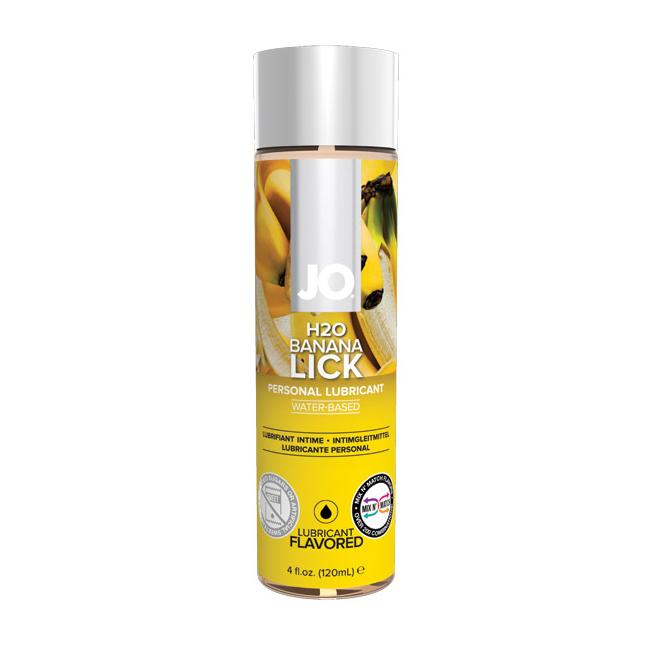 JO H2O Flavoured Lubricant Banana 4oz – Rechargeable, Discreet, Intimate Wellness Accessory – Quiet, Rechargeable, Waterproof, Couples & Solo Use, Discreet Intimate Wellness Accessory