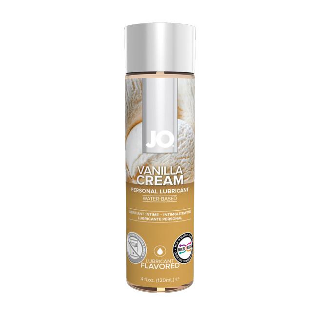 JO H2O Flavoured Lubricant Vanilla 4oz – Rechargeable, Discreet, Intimate Wellness Accessory – Quiet, Rechargeable, Waterproof, Couples & Solo Use, Discreet Intimate Wellness Accessory