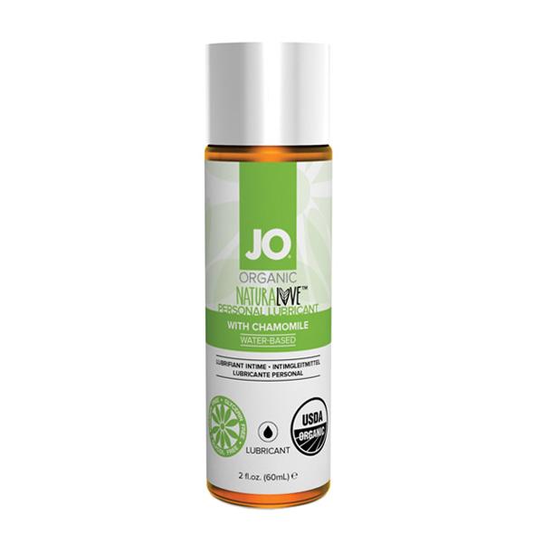JO NATURALOVE Organic Lubricant 2oz – Rechargeable, Discreet, Intimate Wellness Accessory – Quiet, Rechargeable, Waterproof, Couples & Solo Use, Discreet Intimate Wellness Accessory