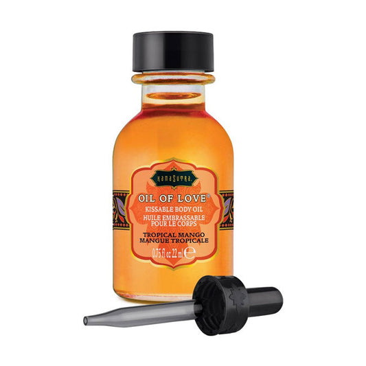 Oil of Love Tropical Mango – Rechargeable, Discreet, Intimate Wellness Accessory – Quiet, Rechargeable, Waterproof, Couples & Solo Use, Discreet Intimate Wellness Accessory