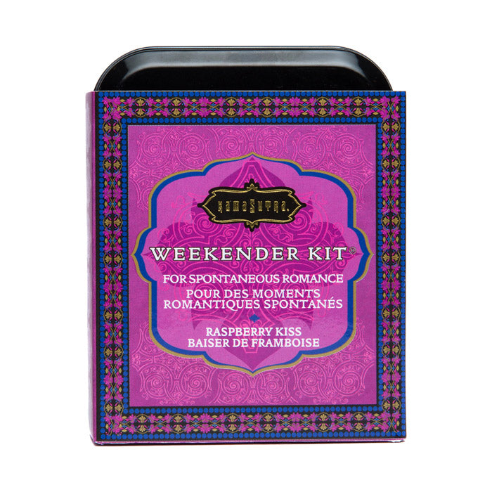 The Weekender Kit Raspberry Kiss – Rechargeable, Discreet, Intimate Wellness Accessory – Quiet, Rechargeable, Waterproof, Couples & Solo Use, Discreet Intimate Wellness Accessory