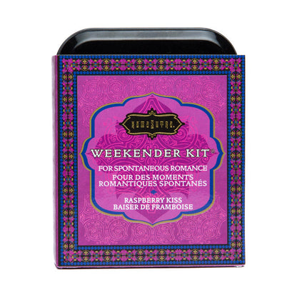 The Weekender Kit Raspberry Kiss – Rechargeable, Discreet, Intimate Wellness Accessory – Quiet, Rechargeable, Waterproof, Couples & Solo Use, Discreet Intimate Wellness Accessory