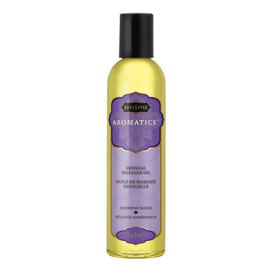 Aromatics Massage Oil Harmony Blend (2oz) – Rechargeable, Discreet, Intimate Wellness Accessory – Quiet, Rechargeable, Waterproof, Couples & Solo Use, Discreet Intimate Wellness Accessory