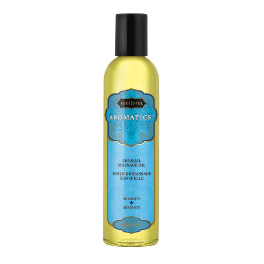 Aromatics Massage Oil Serenity (2oz) – Rechargeable, Discreet, Intimate Wellness Accessory – Quiet, Rechargeable, Waterproof, Couples & Solo Use, Discreet Intimate Wellness Accessory