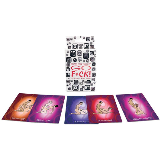 Go F*ck! Card Game – Rechargeable, Discreet, Intimate Wellness Accessory – Quiet, Rechargeable, Waterproof, Couples & Solo Use, Discreet Intimate Wellness Accessory