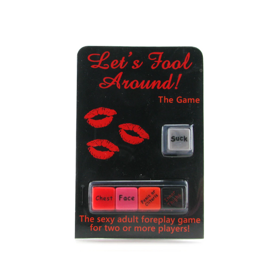 Let's Fool Around Dice Game – Rechargeable, Discreet, Intimate Wellness Accessory – Quiet, Rechargeable, Waterproof, Couples & Solo Use, Discreet Intimate Wellness Accessory