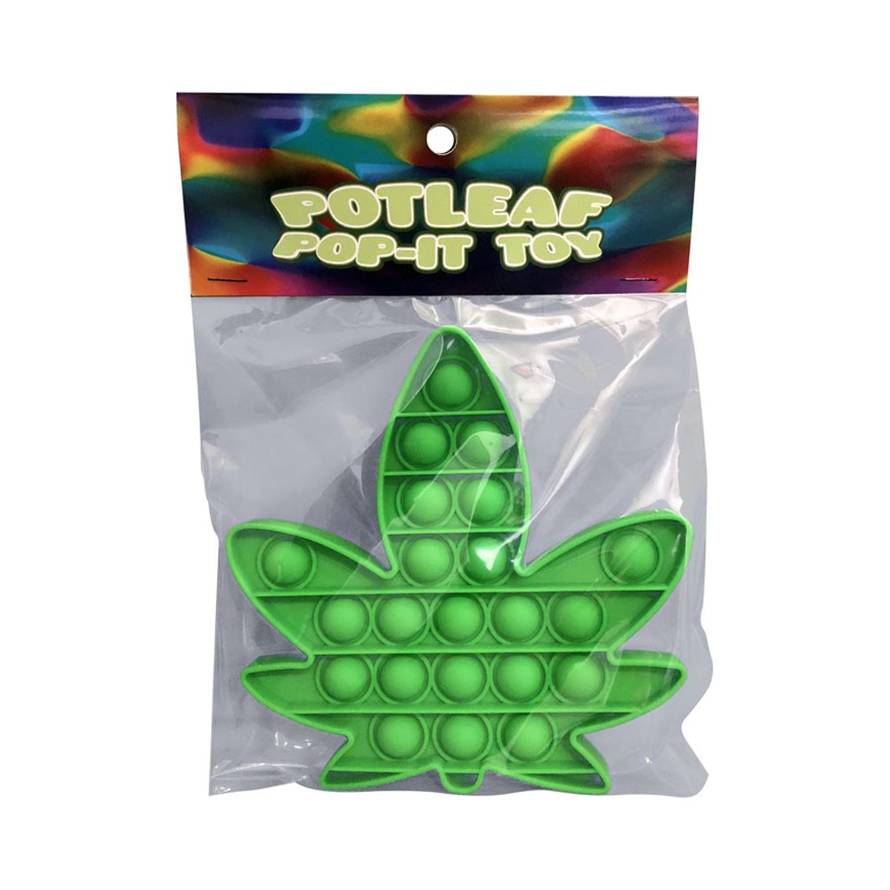 Pot Leaf Pop-It Fidget novelty item  * – Rechargeable, Discreet, Intimate Wellness Accessory – Quiet, Rechargeable, Waterproof, Couples & Solo Use, Discreet Intimate Wellness Accessory