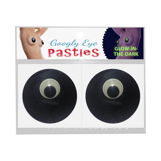 Googly Eye Pasties - Glow in Dark set – Rechargeable, Discreet, Intimate Wellness Accessory – Quiet, Rechargeable, Waterproof, Couples & Solo Use, Discreet Intimate Wellness Accessory
