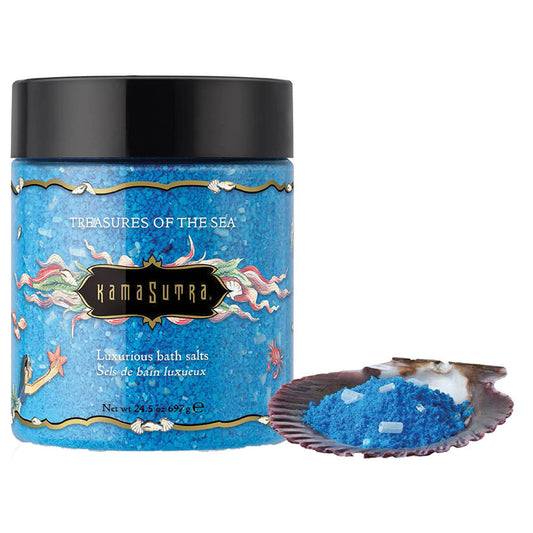 Kama Sutra Treasures of the Sea Bath Salts 24.5oz.
