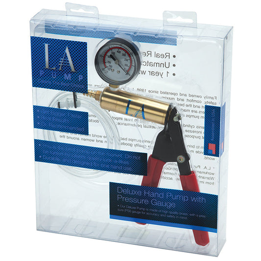 L.A. Pump Premium Deluxe Hand Pump-Retail Box.