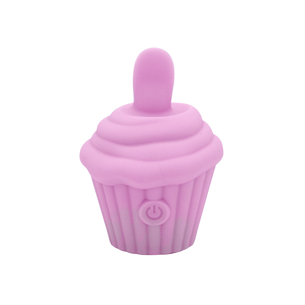 Cake Eater Clit Flicker Stimulator -Pink – Rechargeable, Discreet, Intimate Wellness Accessory – Quiet, Rechargeable, Waterproof, Couples & Solo Use, Discreet Intimate Wellness Accessory