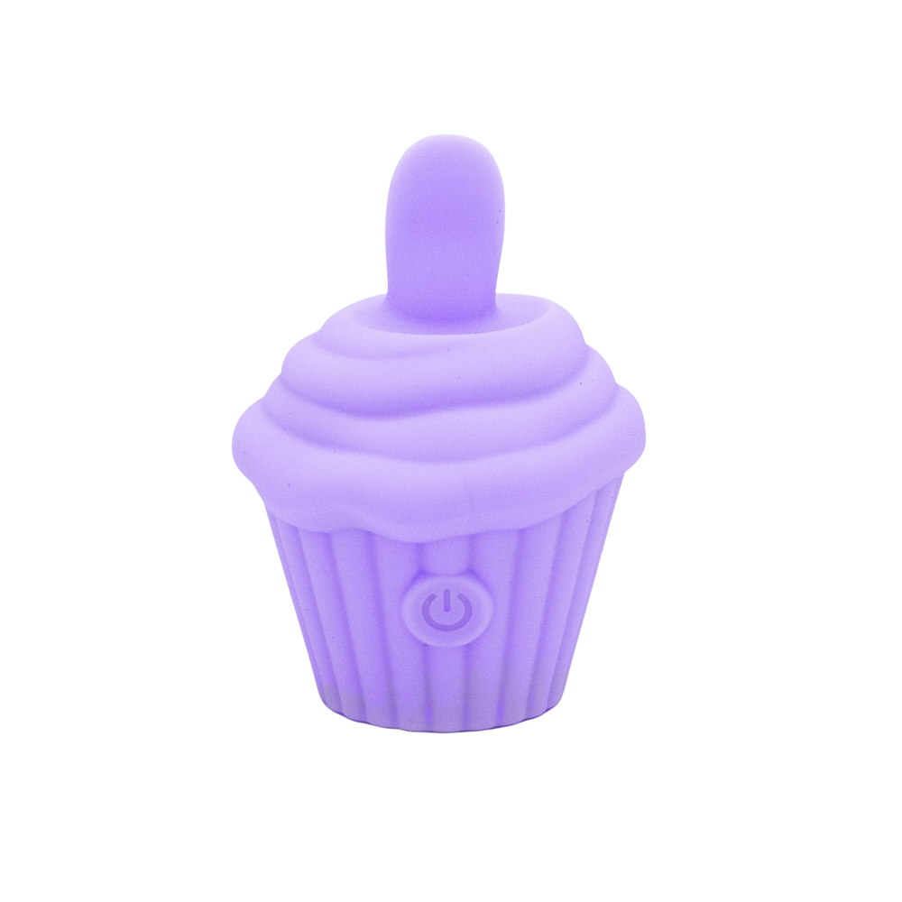 Cake Eater Clit Flicker Stimulator -Purp – Rechargeable, Discreet, Intimate Wellness Accessory – Quiet, Rechargeable, Waterproof, Couples & Solo Use, Discreet Intimate Wellness Accessory