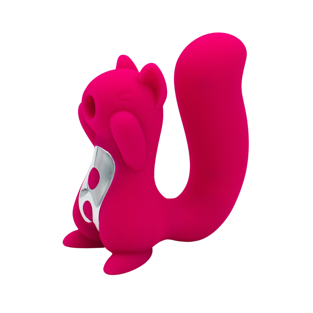 Screaming Squirrel Air Pulse & G-Spot – Rechargeable, Discreet, Intimate Wellness Accessory – Quiet, Rechargeable, Waterproof, Couples & Solo Use, Discreet Intimate Wellness Accessory