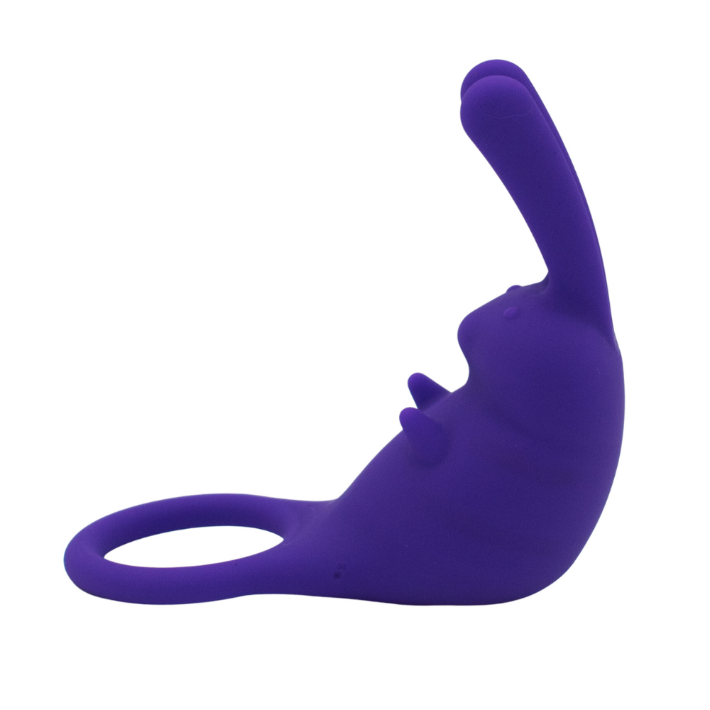 The male Hopper male Ring & Bullet Vibe – Rechargeable, Discreet, Intimate Wellness Accessory – Quiet, Rechargeable, Waterproof, Couples & Solo Use, Discreet Intimate Wellness Accessory