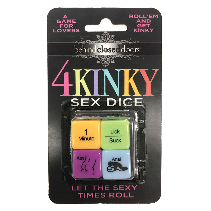 4 Kinky Sex Dice.