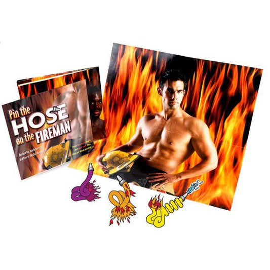 Pin the Hose on the Fireman – Rechargeable, Discreet, Intimate Wellness Accessory – Quiet, Rechargeable, Waterproof, Couples & Solo Use, Discreet Intimate Wellness Accessory